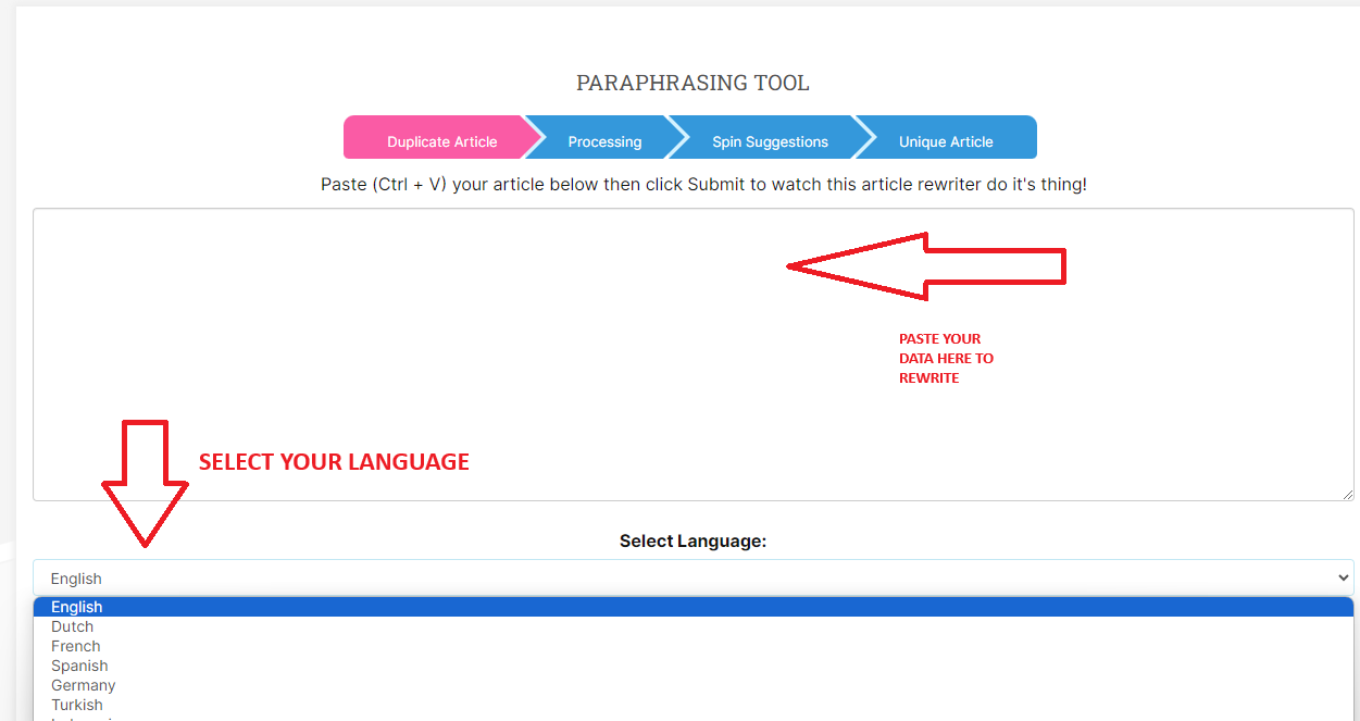 rewriter tools paraphrasing tool